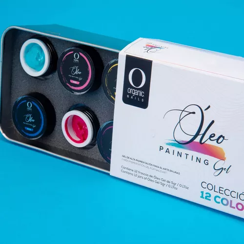 Colección Oleo Painting Gel 12 Colores 5gr Organic Nails Color Varios