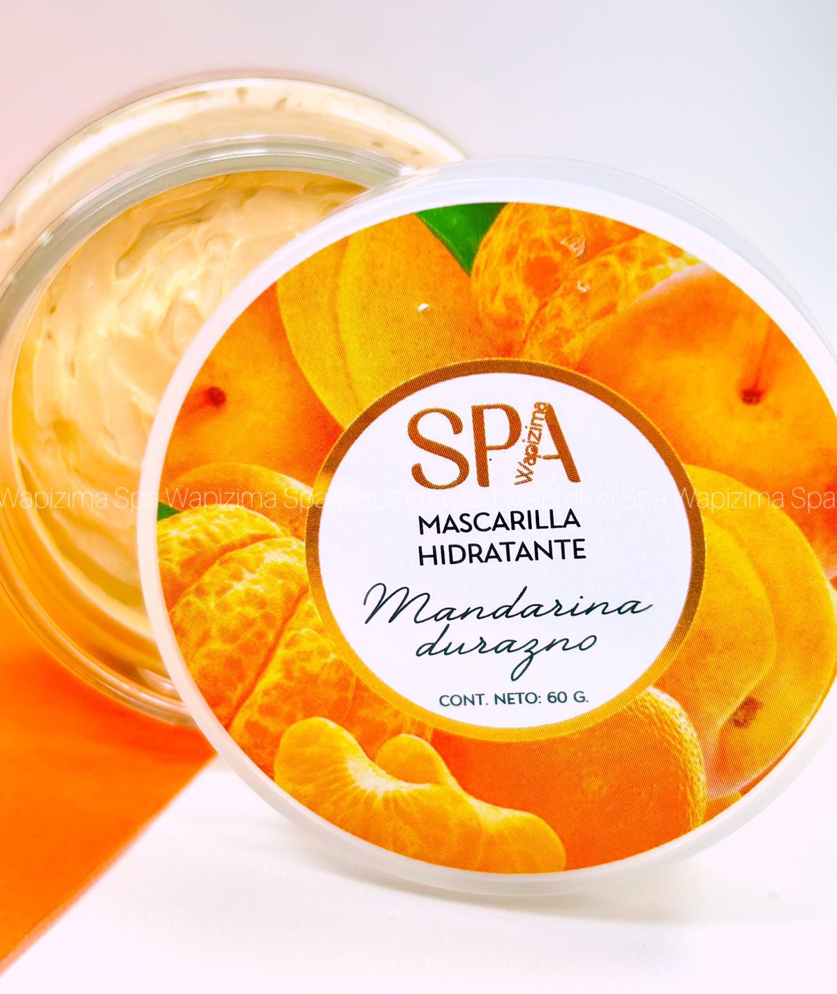 Mascarilla Mandarina Durazno, Wapizima